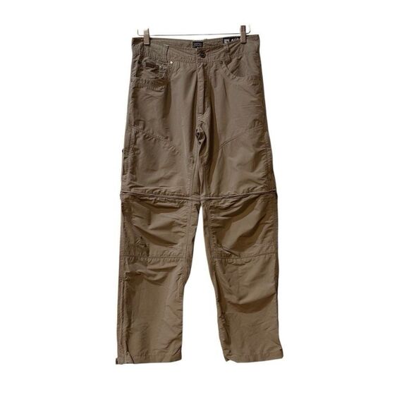 Kuhl Pants Liberator Stealth Convertible Zip Off Pants Shorts Men's Size 30x30